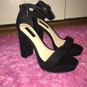 Vamp Block Heels